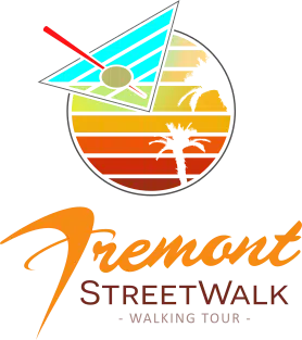 Fremont Street walk for things do in vegas logo
